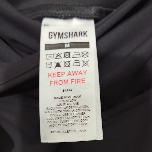 Gymshark Women's Black Bike Shorts - Picture 3 of 9